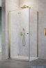 Radaway Nes KDJ B Brushed Gold kabina 80x90 lewa szczotkowane złoto 10025080-99-01L/10039090-01-01